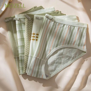 MOZELL Cute Striped Panties Breathable Women Lingeries Bow Thong Underpants Underwear Sweet Female Soft Girls y Briefs