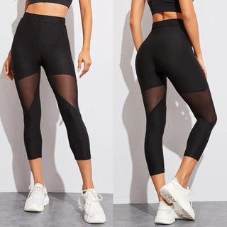 Pantalones elásticos para mujer/transpirables/Fitness/yoga/correr/deportes