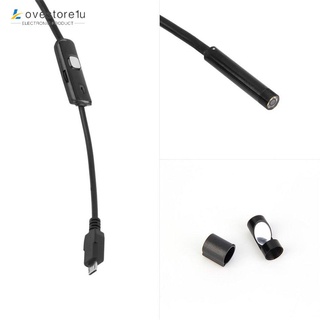 6LED 7mm Lens Endoscope Waterproof Inspection Borescope Camera for Android (9)