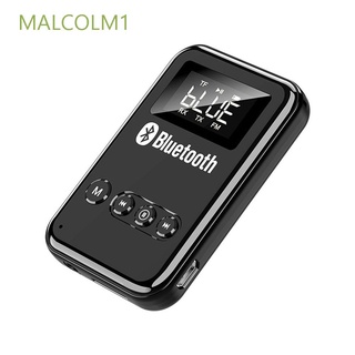 Malcolm1 para el hogar auriculares PC coche Bluetooth adaptadores adaptador de Audio receptor adaptadores AUX altavoces Bluetooth K6 estéreo FM transmisor/Multicolor