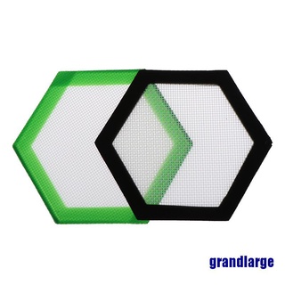 Hexagon Oil Slick Concentrate Pads Mat Oil Slick Non Stick Fiber Glass Silicon