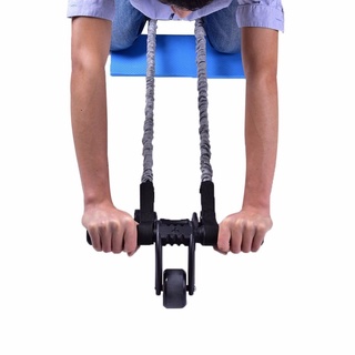 arielle - cuerda de tracción de látex para rueda abdominal, accesorios de rueda, accesorios de rueda, ejercicio, estiramiento, duradero, construcción de cuerpo (2)