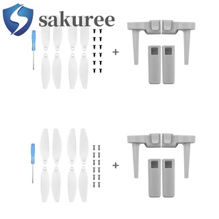 Sakuree Drone Hélices Cuchillas De Aterrizaje Kit De Piezas De Repuesto Para DJI Mini 1/2
