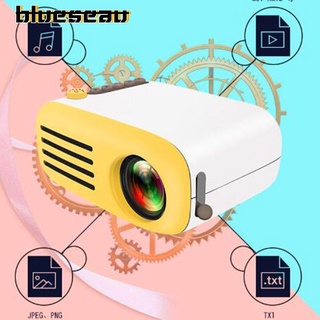 【blueseau】YG200 Battery Version Home Projector Portable Micro Support 1080P HD Projector