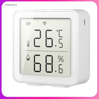 Medidor de control de temperatura y humedad para interiores higrómetro termómetro con pantalla LCD para el hogar inteligente (3)