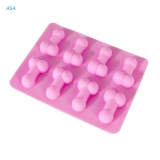ASA molde de silicona en forma Genital adecuado para horno de microondas refrigerador horno