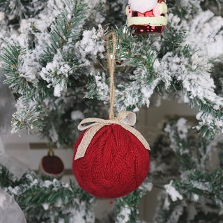 Navidad de punto bola adornos accesorios de regalo decoraciones de navidad