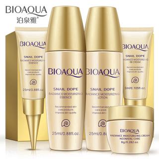 bioaqua caracol belleza cuidado de la piel blanqueamiento hidratante reparación tratamiento facial conjunto (1)