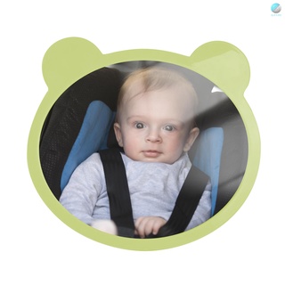 Ola - espejo de coche para asiento de coche de seguridad, para revestimiento trasero, con vista amplia clara, inastillable, ajustable, acrílico, asiento trasero