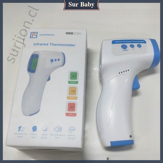 bebé sin contacto termómetro infrarrojo medidor temperatura corporal azul [surjion]