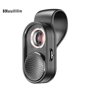 apexel 100x macro lente de teléfono ojo de pez lente de luz led microscopio lentes de bolsillo para iphone x xs max samsung all smartphone