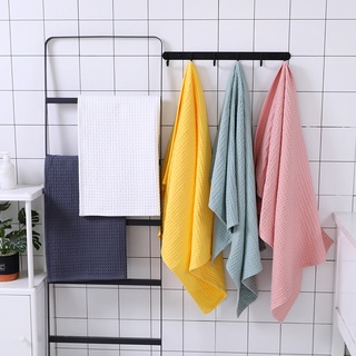 toalla de baño cómoda de algodón puro de fácil secado super absorbente cuerpo de baño suministros