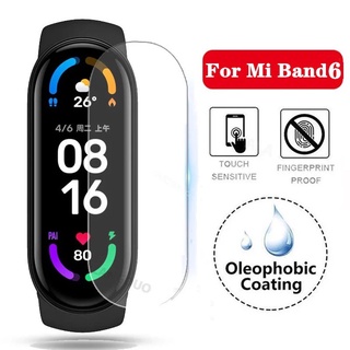 2Pcs Fully covered protective film for Xiaomi mi band 6 5 Soft Tpu film for Smart Bracelet 5 4 3 Soft flim Protective Hydrogel Film (1)