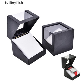 tuilieyfish - caja de reloj de pulsera (78 x 78 mm, plástico, pendiente, soporte de almacenamiento, joyero cl)