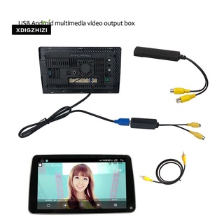 Para TS8/TS9/TS10/7862 Android Smart Car Multimedia Player USB dedicado caja de salida de vídeo