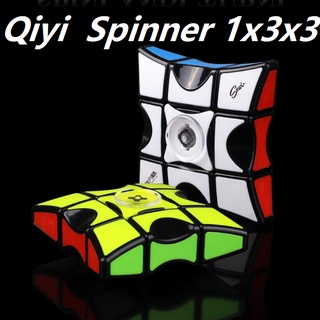 Más barato QiYi Mofangge Spinner Cubo 1x3x3 velocidad mágica rompecabezas de la yema de los dedos Cubo Magico juegos educativos juguetes de aprendizaje