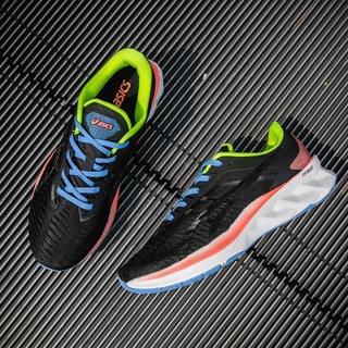 Asics NOVABLAST 8 colores de los hombres de suela suave zapatos de bádminton zapatos NOVA BLAST amortiguación zapatos para correr (5)