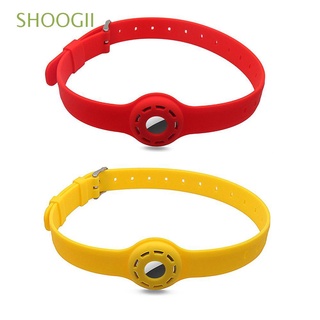 shoogii nuevos collares de perro pulsera anti-pérdida collar de mascotas elástico gato durable suave correa de repuesto