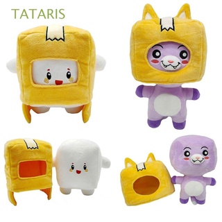 TATARIS Cute Lankybox Plush Toys Cartoon Pillow Plush Stuffed Toys Kids Toys Kawaii Soft Toy Children Gift Plush Doll Removable