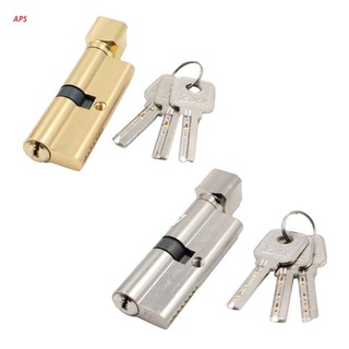 Aps 1 juego De cerradura De puerta Cilindro/cerradura antirrobo/Entrada/Metal con 3 llaves Para el hogar