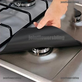 JOCL Aluminum Gas Foil Stove Burner Protector Cover Liner Clean Mat Pad Reusable 210824