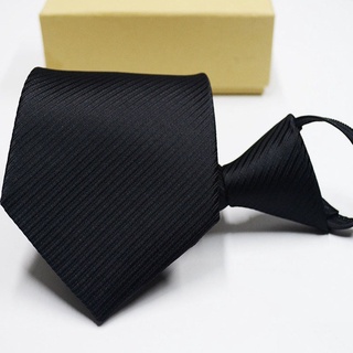 Corbata Formal moda Formal para hombre Simple corbata cremallera conveniente Fahion (5)