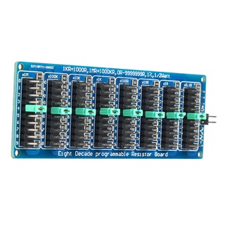 ele 8 decade resistor board 1r-999999r módulo de resistencia programable 0.1r smd (4)