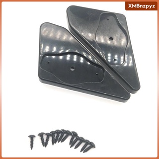 Universal F1 Style Carbon Fiber Metal Bracket Side Mirrors Front Left Right