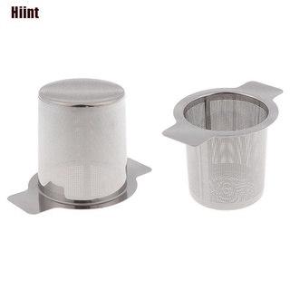 [Dhiinto] infusor de té de malla de acero inoxidable filtro de hoja suelta sin tapa 118 m