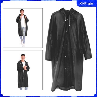 Unisex Raincoat Rain Coats Poncho with Hood Adult Running Walking Rainwear (9)