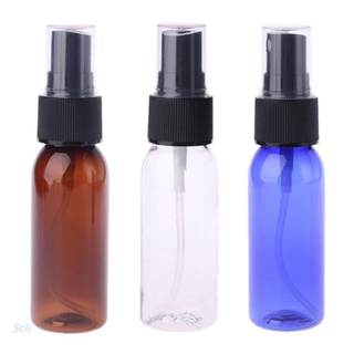 Scli 30ml viaje Mini botella de Spray vacía de plástico atomizador de Perfume vacío Spray recargable botella para maquillaje y cuidado de la piel
