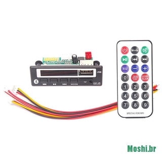 Moshi reproductor Mp3 Bluetooth 5.0 Placa decodificadora De audio Usb radio Fm Tf Módulo Mp3