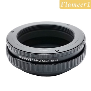 [FLAMEER1] M42-m39 12mm-19mm Macro Focus lente helicoida montaje adaptador piezas profesionales