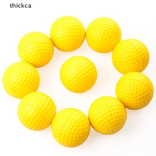 10 pzs pelotas de entrenamiento de golf/ejercicio/ejercicio/ejercicio/pp/amarillo