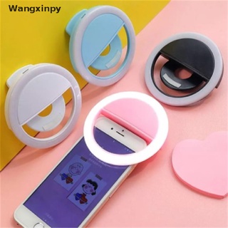 [wangxinpy] led selfie anillo de luz de maquillaje iluminación selfie teléfonos móviles foto noche luz venta caliente