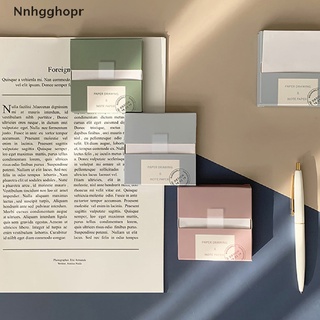 [nnhgghopr] 80 hojas morandi color notas adhesivas notas notas diy decoración suministros de oficina venta caliente