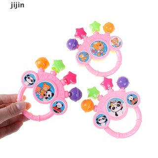 jijin Cartoon Infant baby bell rattles newborns toys hand toy for children .