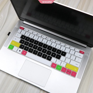 para huawei matebook d 15 (amd ryzen) 15.6 pulgadas portátil 2020 cubierta del teclado protector de piel para huawei matebook d15 portátil xueline