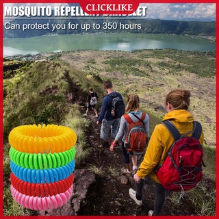 (clicklike) pulsera segura repelente de mosquitos plagas insectos control pulsera aleatoria