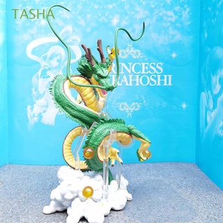 tasha anime japonés dragon ball estatua figura de juguete figura de acción shenron miniaturas adornos de escritorio figuras de acción de pvc juguetes regalos figura modelo juguetes/multicolor