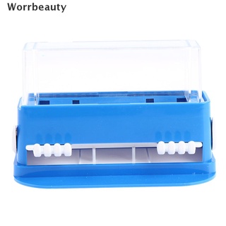 worrbeauty dispensador de micro aplicador dental de punta de algodón dental dispensador de cepillos cl