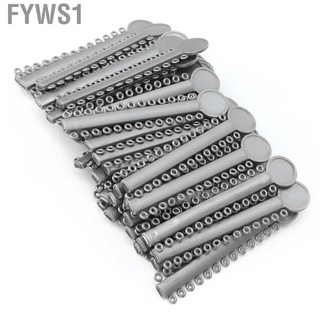 fyws1 40 piezas ligaduras ortodoncias ligaduras de silicona dental elastomeric