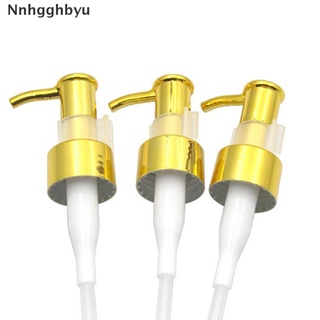 [Nnhgghbyu] 24 caliber UV bright gold makeup oil lotion pump push-type lotion dispenser Hot Sale