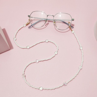 Cadena anti-Pérdida Multiusos Para Mascarilla Auriculares Gafas Cordón de Perlas Simple (4)