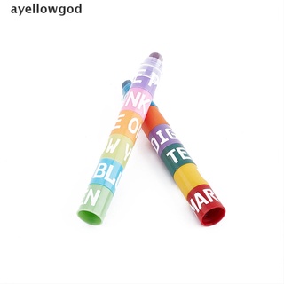[ayellowgod] marcador de empalme marcador de pintura fluorescente bloque de construcción escuela de oficina [ayellowgod]