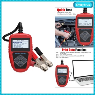 Compact Motorcycle 100-2000 CCA BA101 12V Automotive Battery Tester Tool (1)
