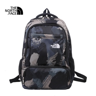 The North Face100%Original Men Fashion Handsome Camouflage Backpack Boys Schoolbag Girls Large-capacity Campus Bag (1)