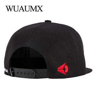 wuaumx marca snapback gorras para hombres de ala plana sombrero para las mujeres gorras de béisbol gorras snap back hip hop casquette bone masculino (4)