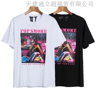 ▬ ☬ Nueva Vlone Impresión De Manga Corta Camisetas Hombres Mujeres Grande V Parejas Algodón Camiseta