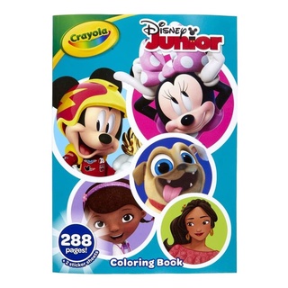 Crayola Disney Libro Para Colorear Con Pegatinas , Junior .